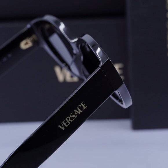Versace VE4495D GB1/87 Cat Eye Sunglasses – Black/Dark Grey main image 9
